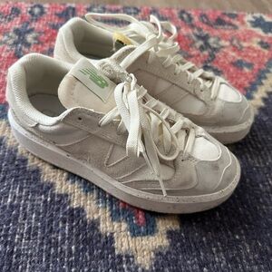 New Balance Cream Sneakers